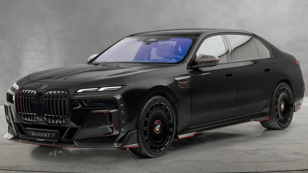 Mansory transforma el BMW Serie 7 con unos rines de 22 pulgadas