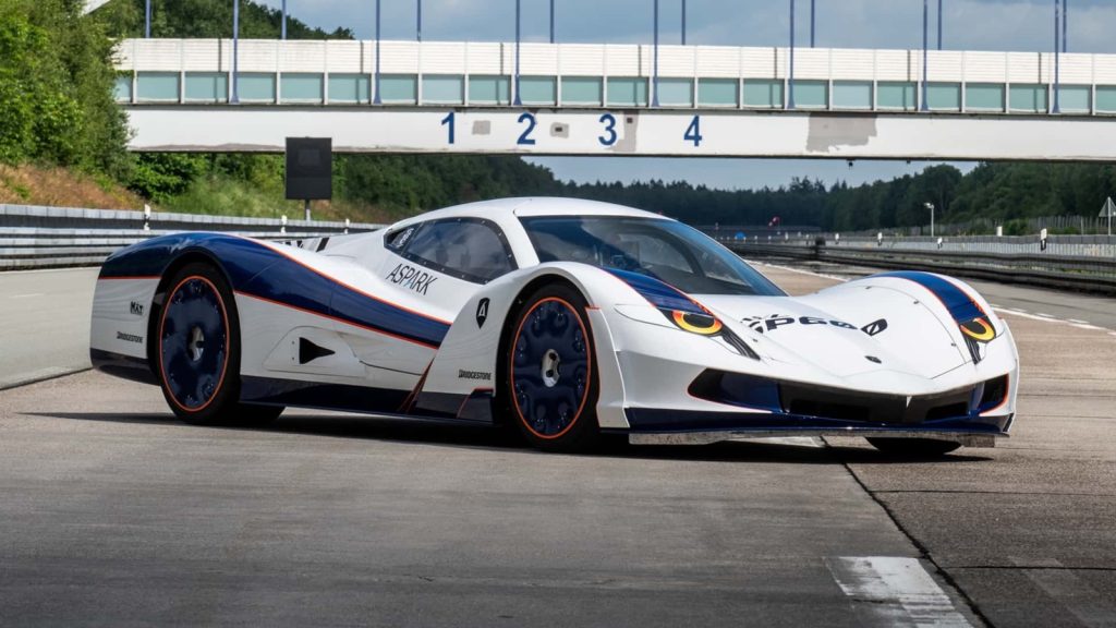 Aspark SP600 el auto eléctrico más rápido del mundo