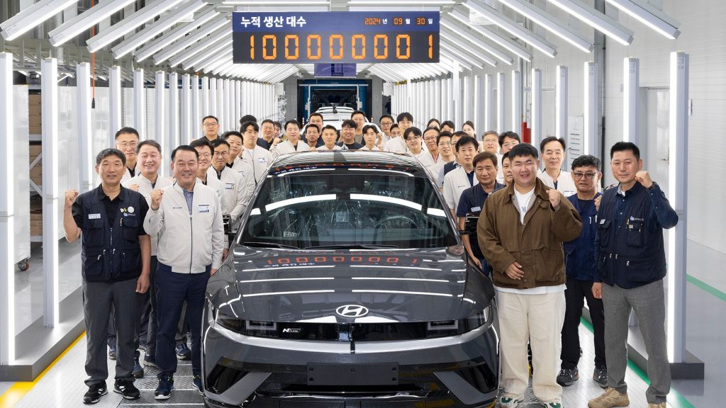 ¿Cuántos autos ha producido Hyundai Motor Group en su historia?