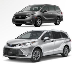 Toyota Sienna o Honda Odyssey: ¿Qué minivan es mejor?