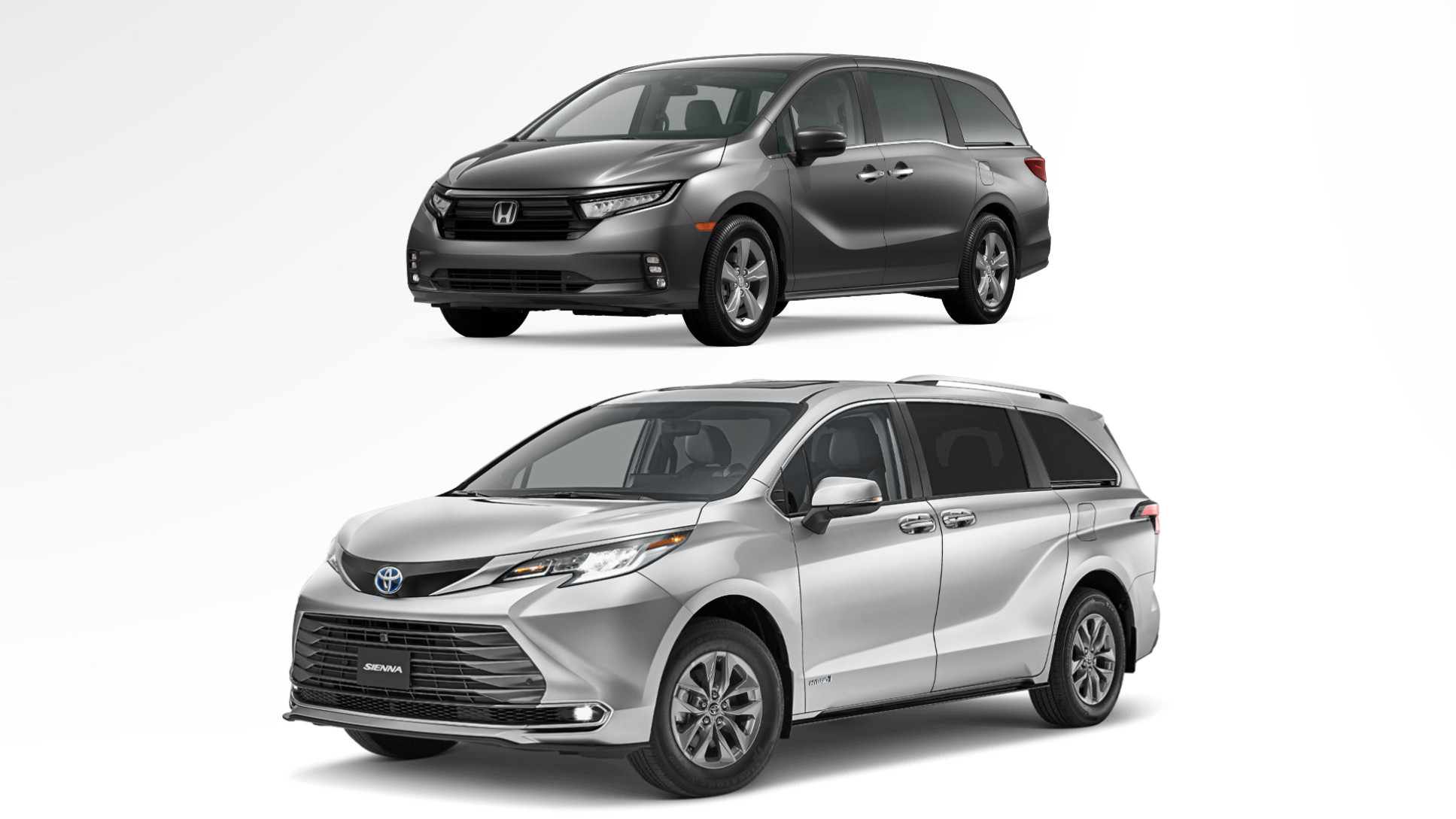 Toyota Sienna o Honda Odyssey: ¿Qué minivan es mejor?