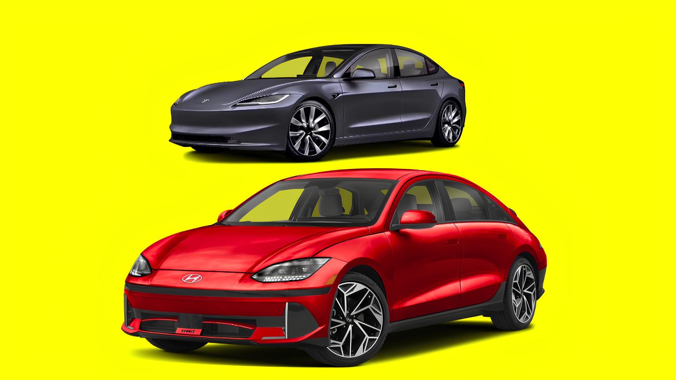 Hyundai Ioniq 6 vs Tesla Model 3: ¿Qué auto eléctrico es mejor?