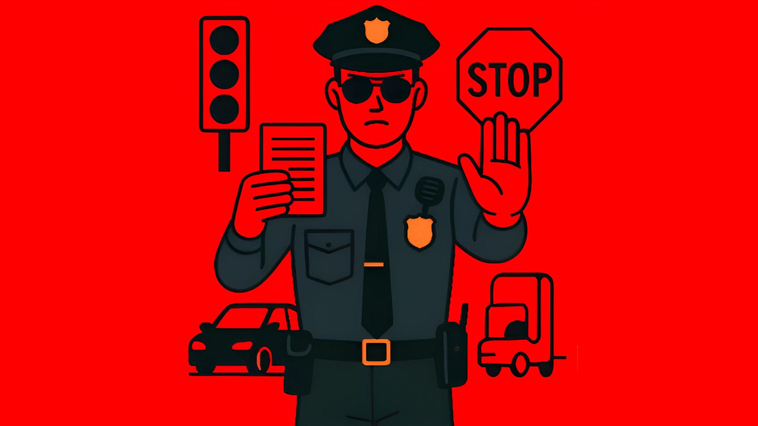 Estas son las multas de tráfico más frecuentes en Estados Unidos