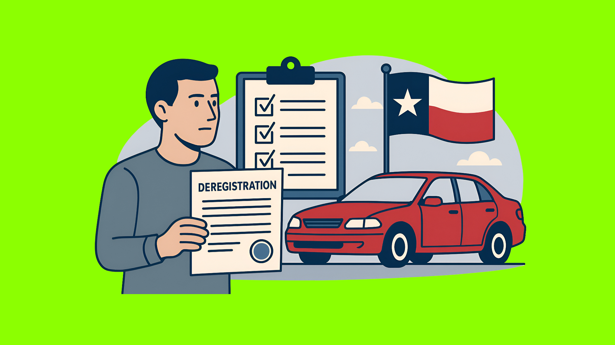 Cómo dar de baja un auto en Texas: Trámite, proceso y costo