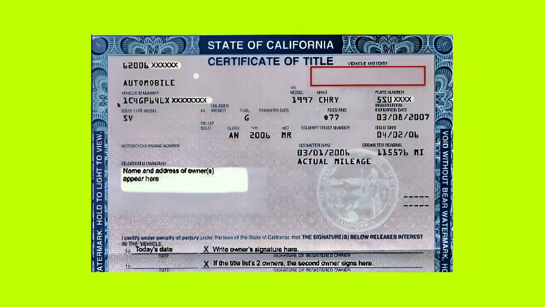 Cómo sacar un duplicado del título de auto perdido en Estados Unidos