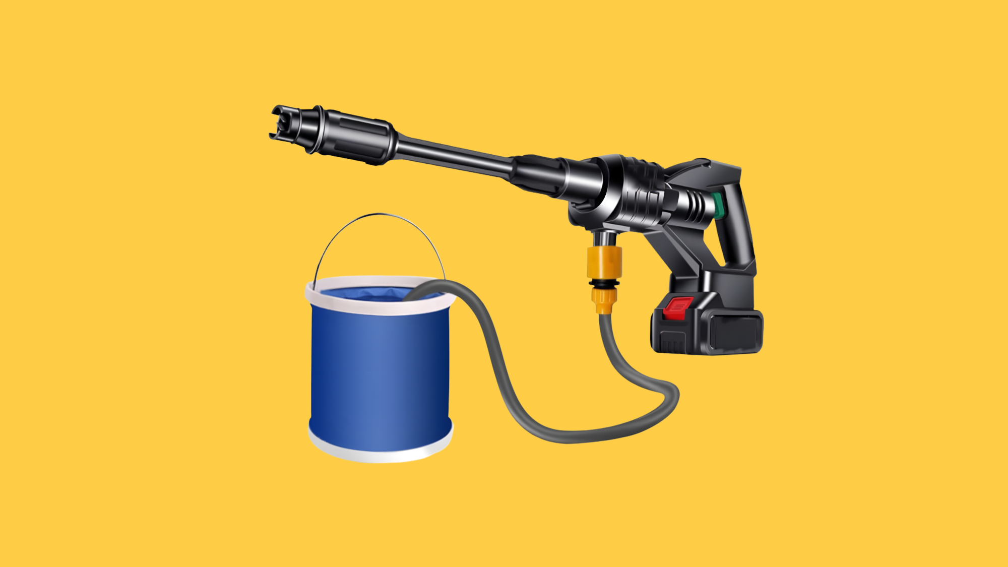 Pistola de agua a presión para lavar autos portátil: Pros y contras