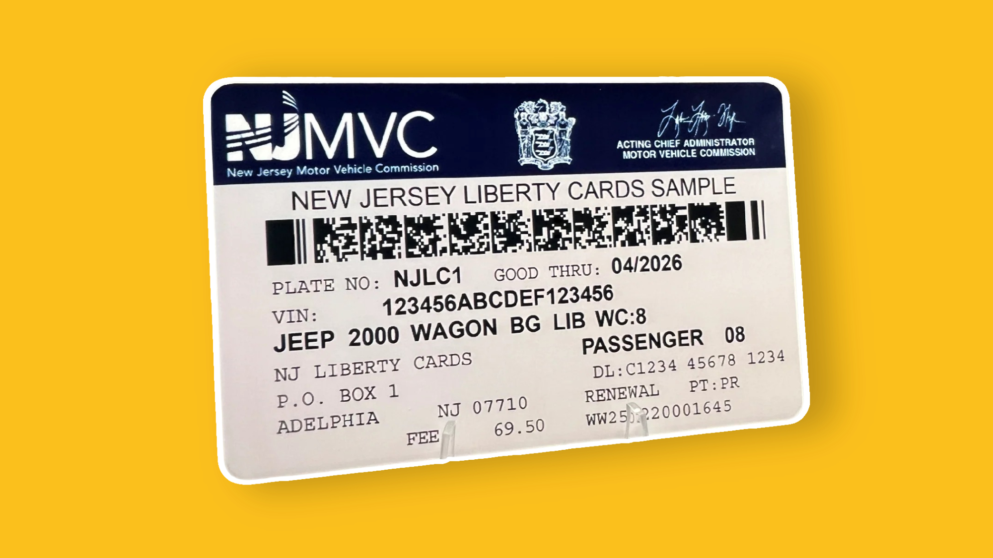 Cuál es la registración de un carro