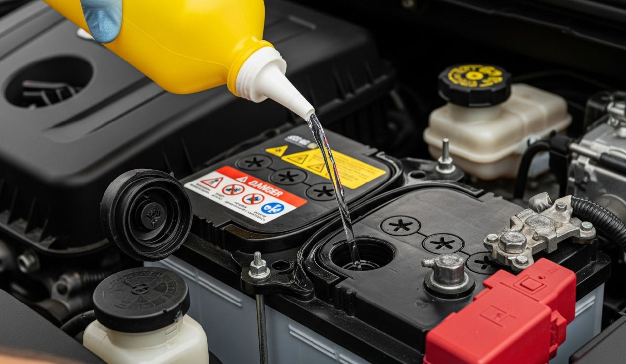 Qué líquido para batería de carro usar y por qué