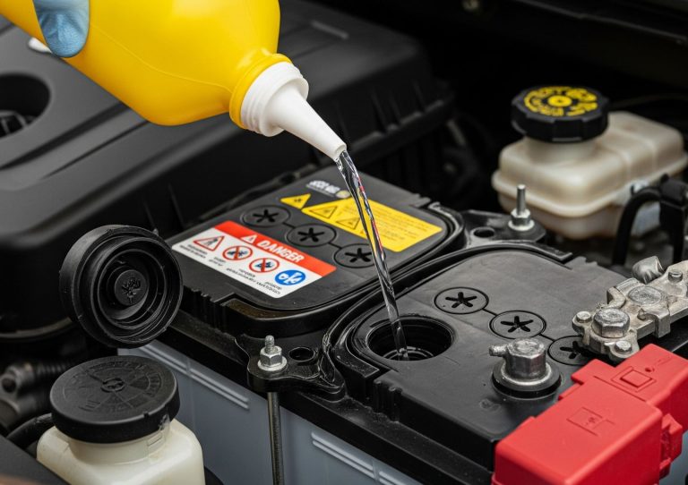 Qué líquido para batería de carro usar y por qué