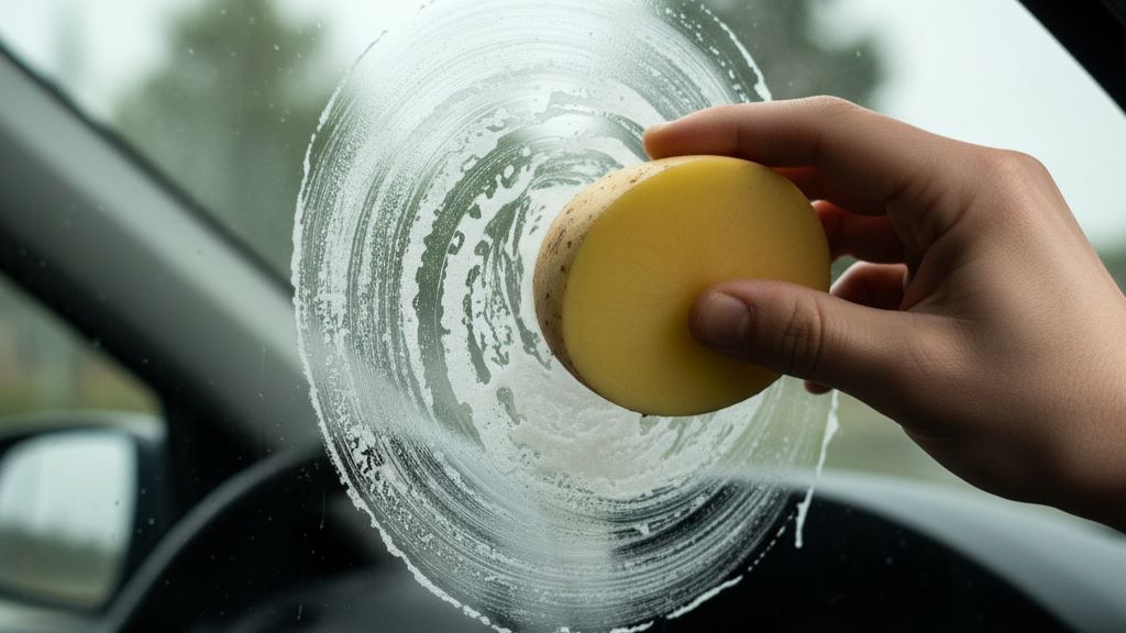 El truco de la papa en los vidrios del carro ¿Realmente funciona