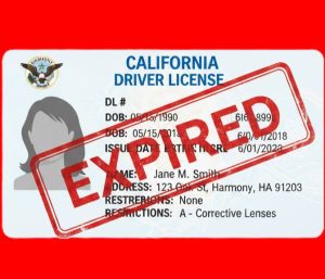 ¿Cuántos días se puede conducir con la licencia vencida?