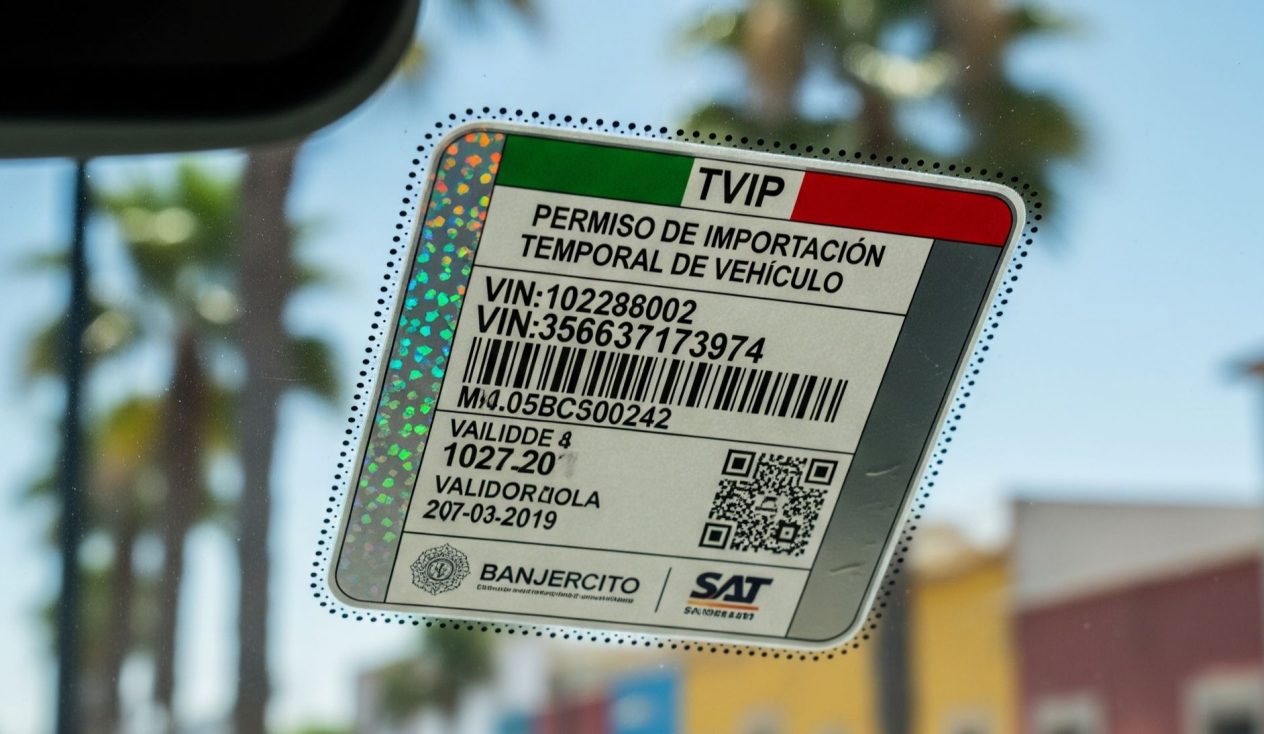 Permiso para viajar a México en carro americano