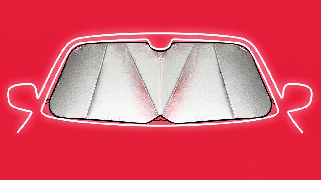 Qué color de parasol para carro protege mejor del sol