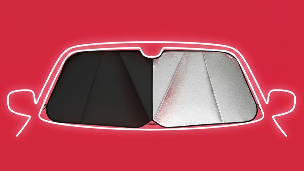 Qué color de parasol para carro protege mejor del sol