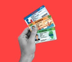 Tipos de licencia de conducir en Texas, Florida, California e Illinois