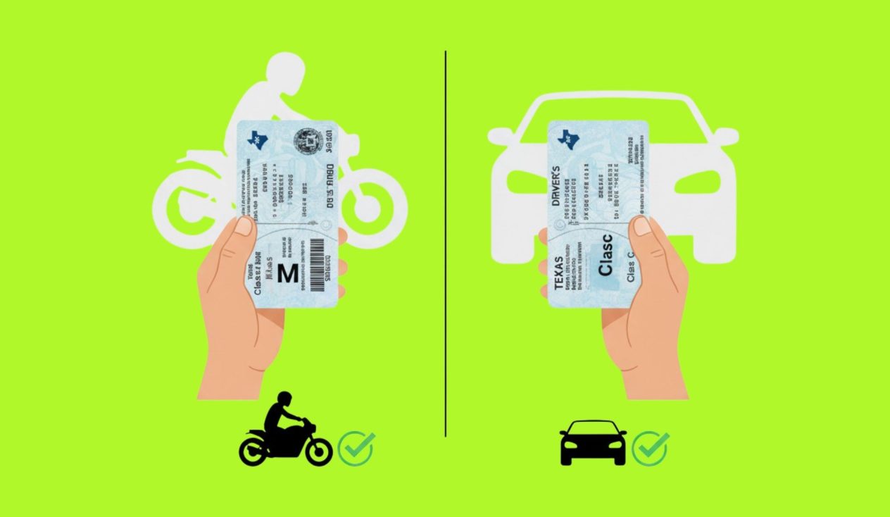 ¿Qué licencia de conducir se necesita para manejar moto y carro