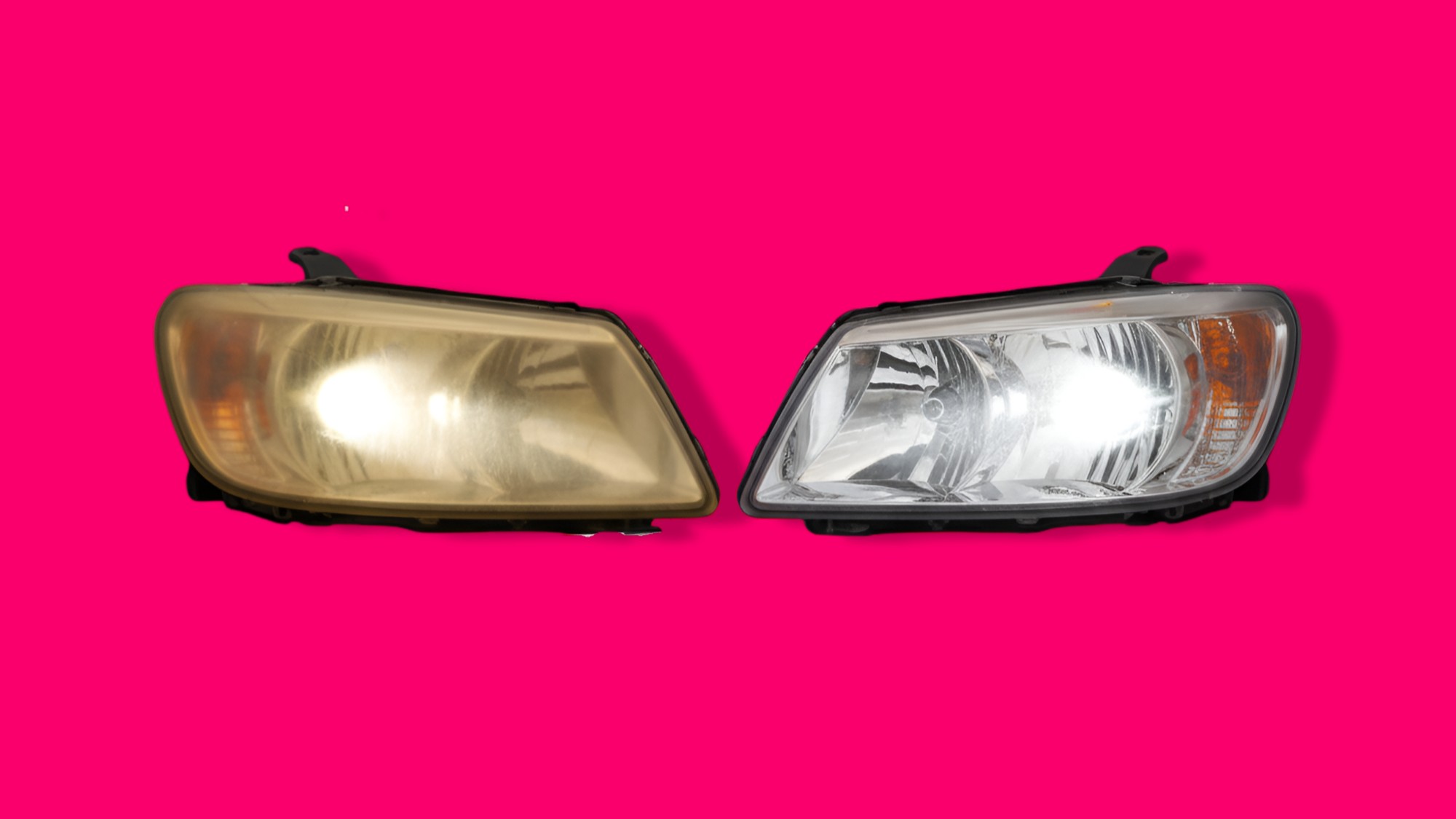 El mejor limpiador de faros de carro ¿Restaurador o remedio casera