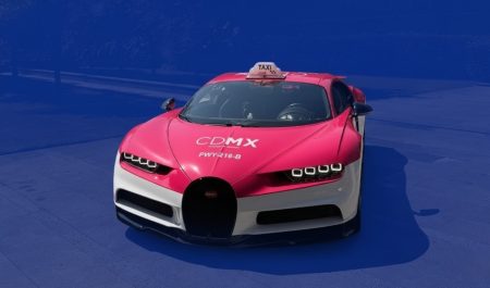 El taxi más rápido del mundo está en México: el Bugatti de Don Huayra