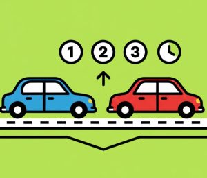 regla de los 3 segundos al conducir