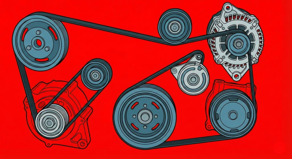 Por qué rechina la banda del carro