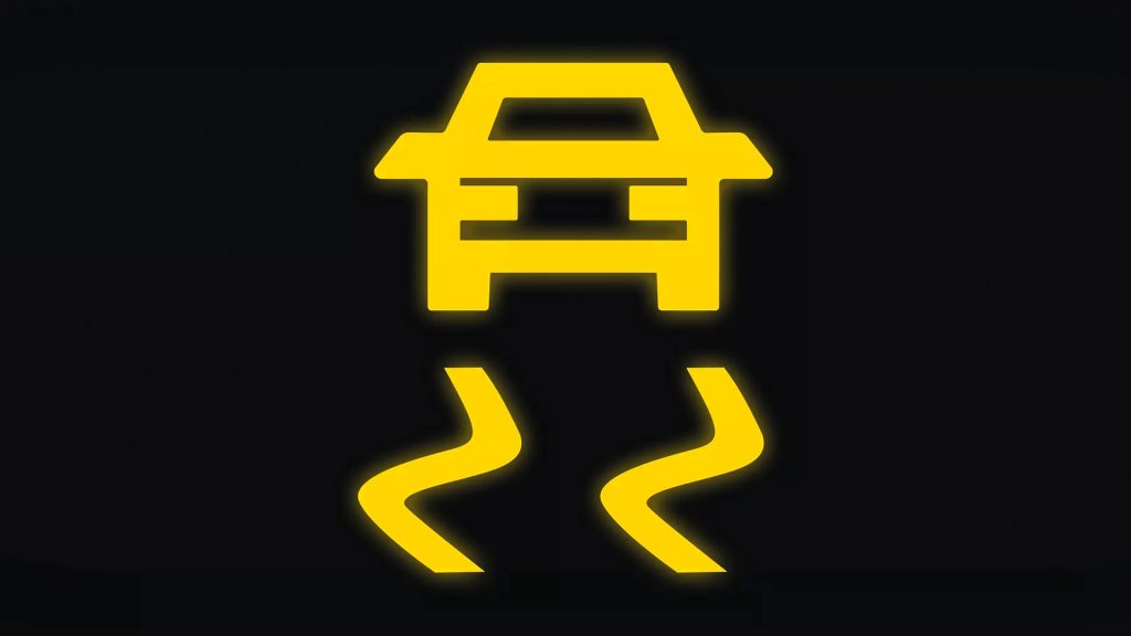 Qué significa el carro derrapando en el tablero