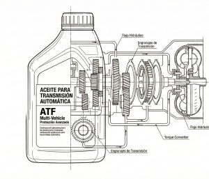 Qué tipo de aceite para transmisión automática usar
