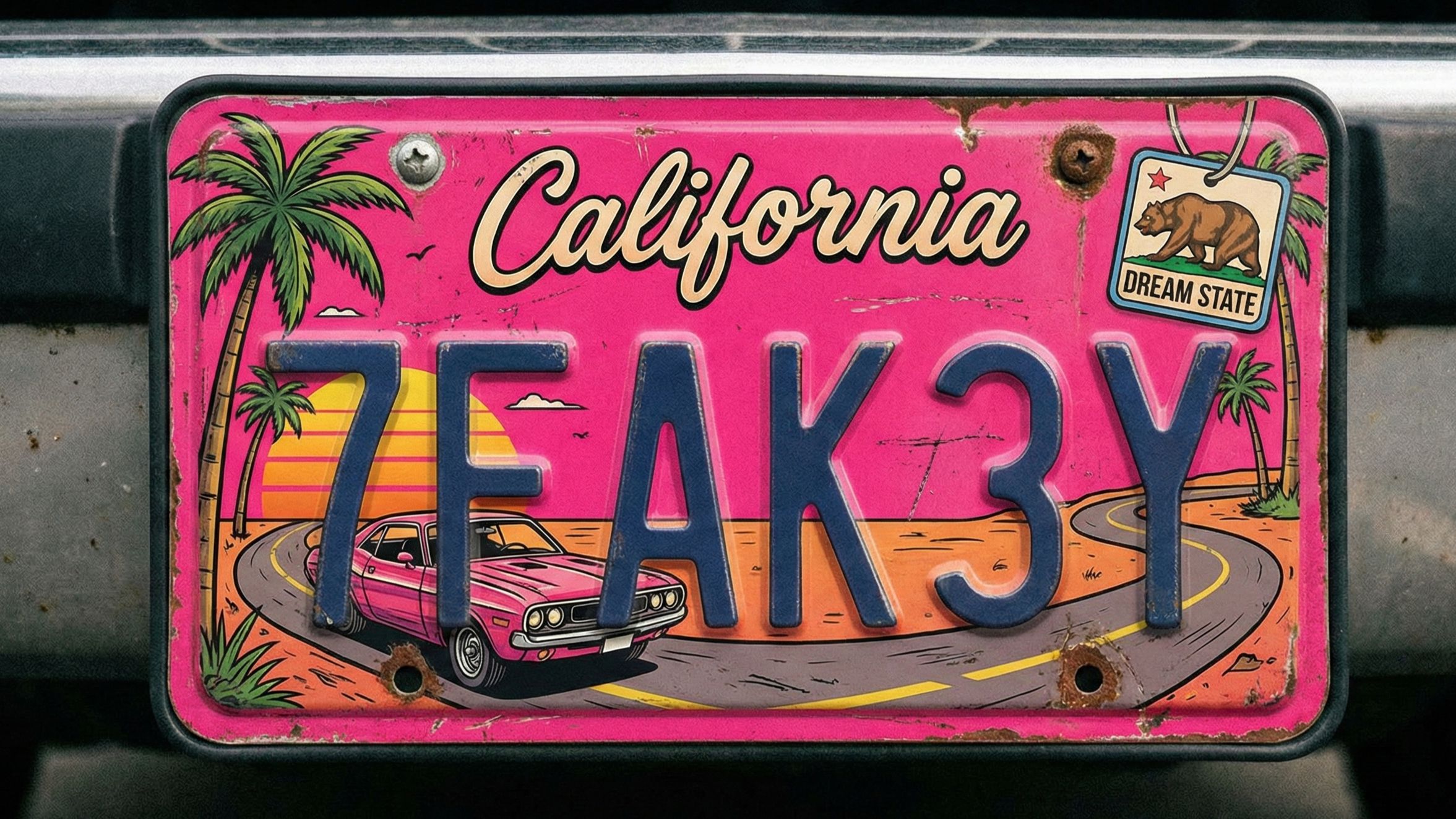 ¿Cuántos tipos de placas de autos hay y qué significan