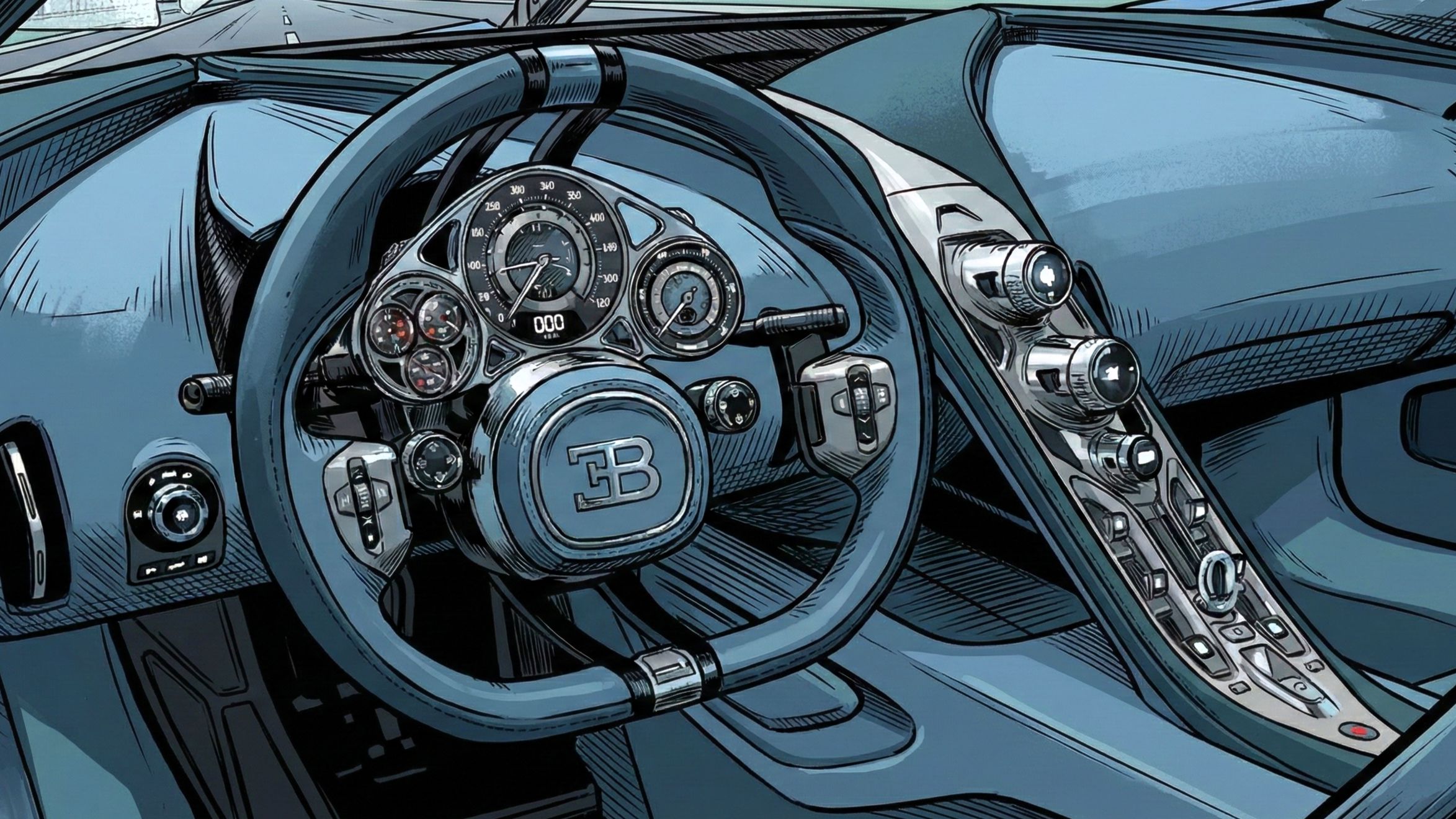 Así es el interior del auto más caro del mundo: 0 pantallas, mucho lujo