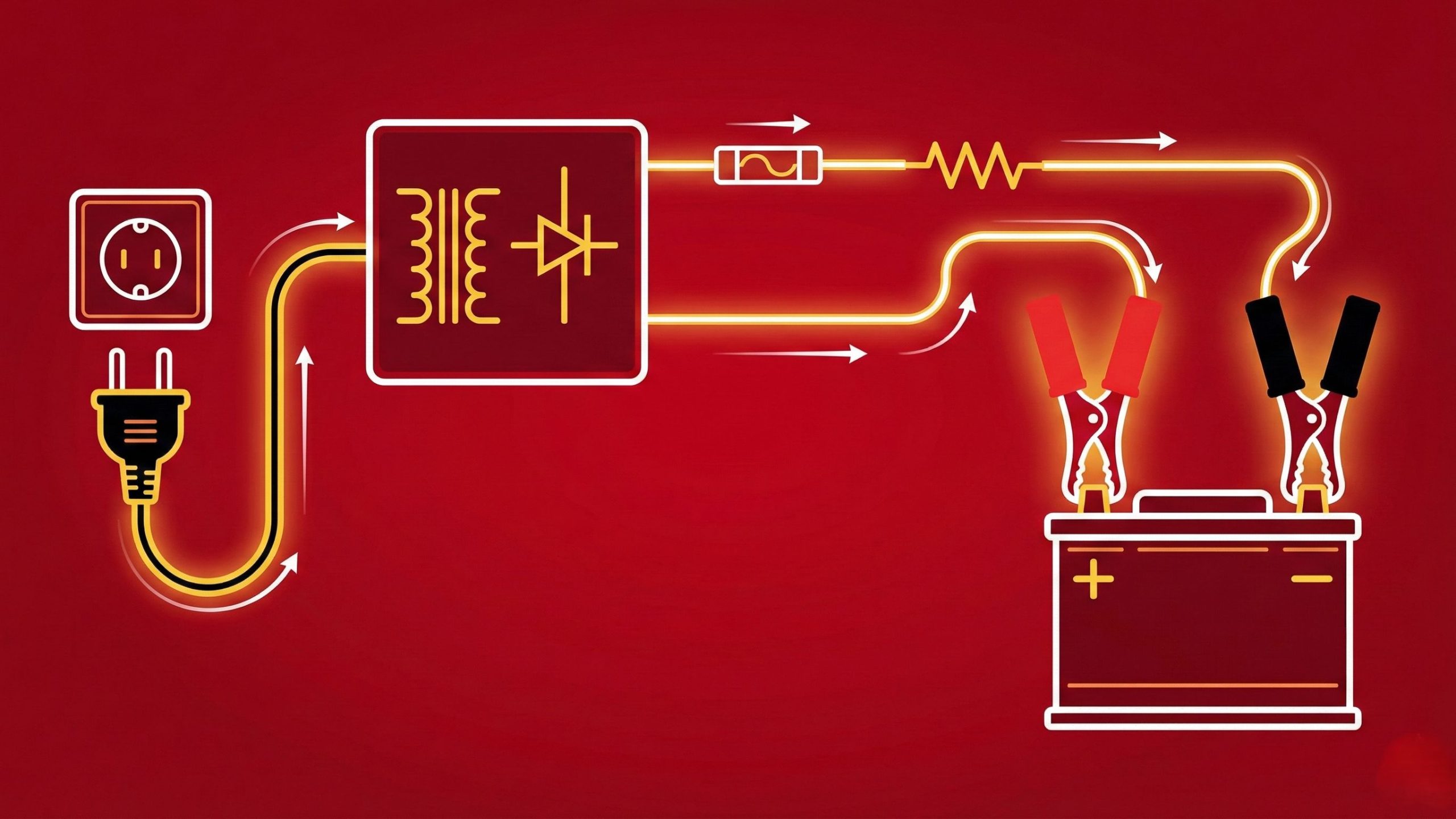 Cómo hacer un cargador de batería de carro casero