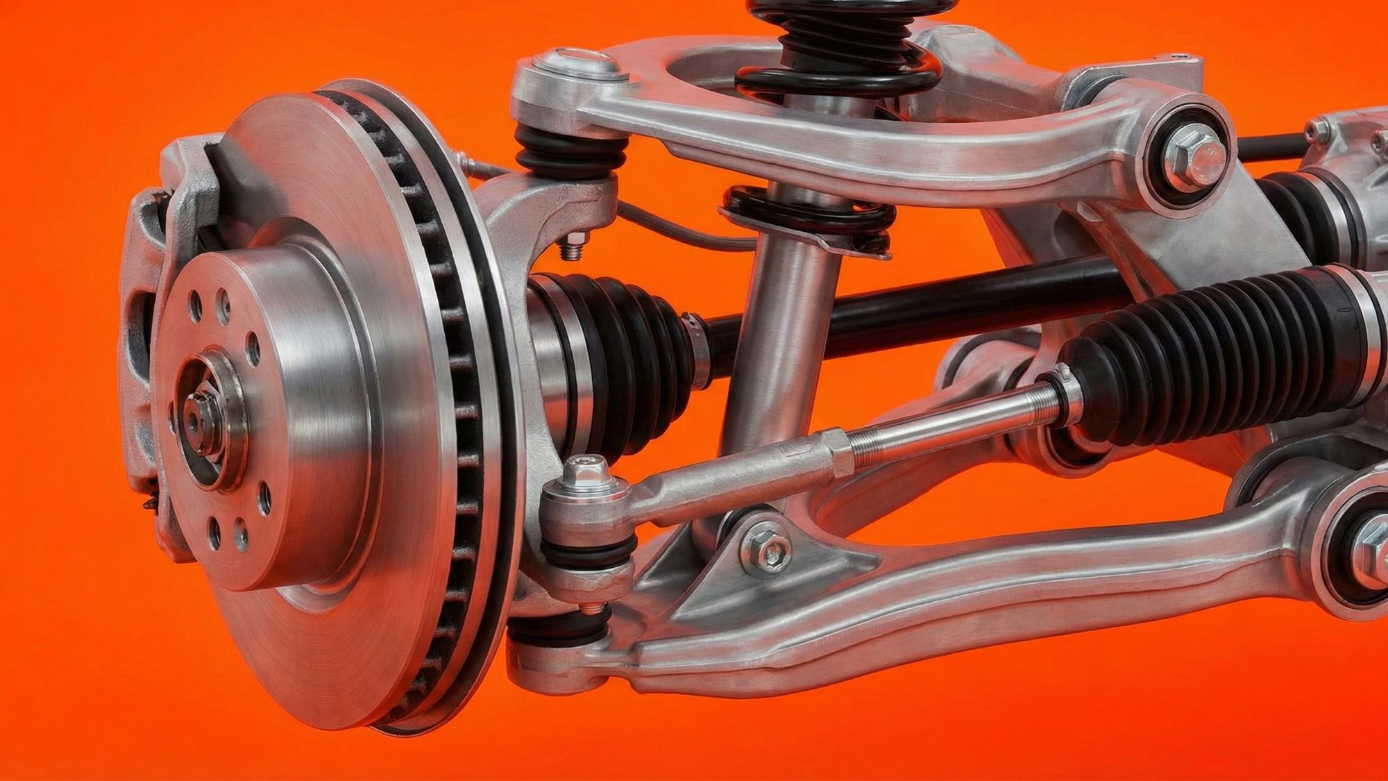 Cuáles son las partes que sostienen la llanta de un carro