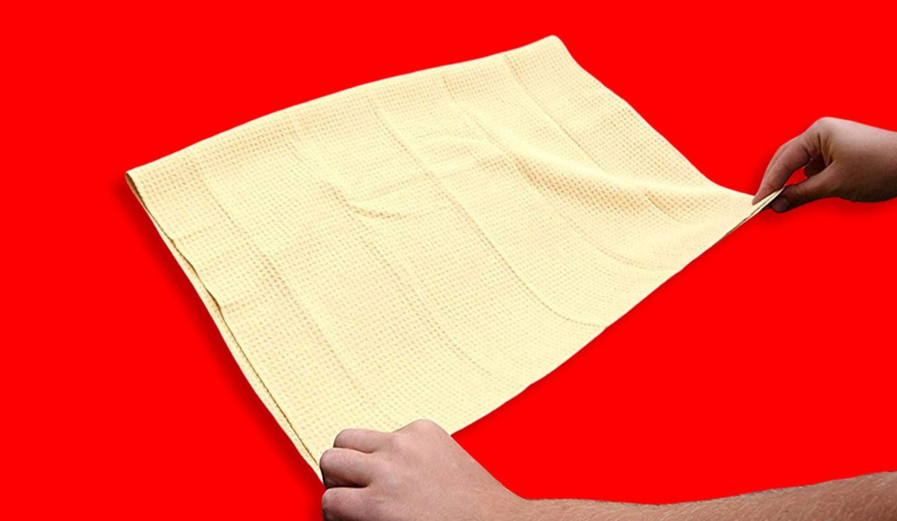 Cuero para secar carros ¿Es mejor que la gamuza y microfibra