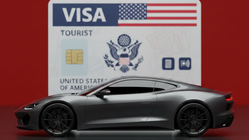 ¿Se puede comprar un auto con visa de turista en USA