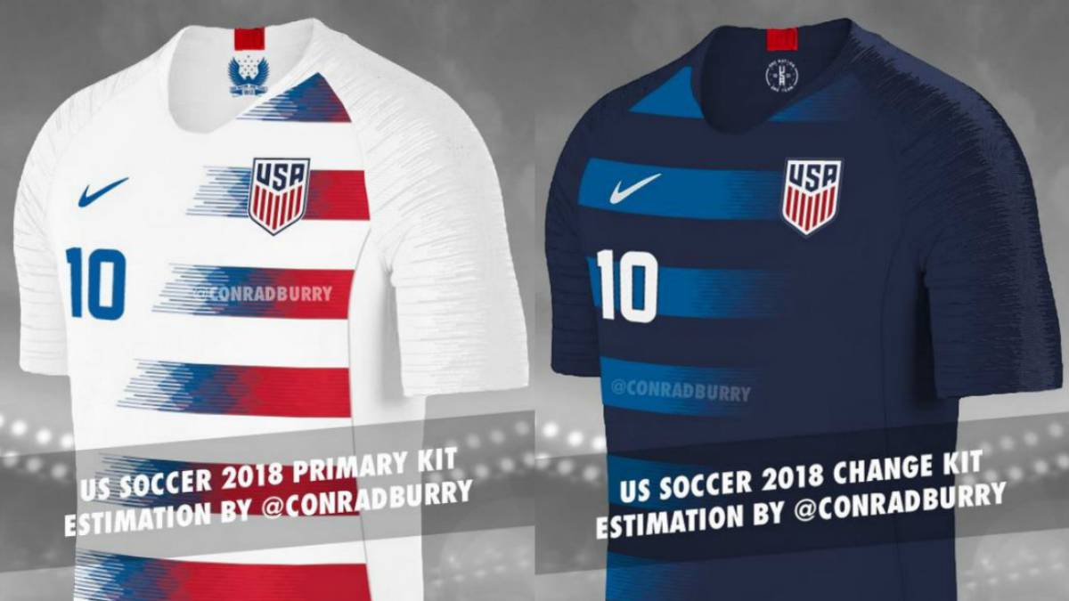 Filtran las nuevas camisas de la Selección de Estados Unidos - AS USA