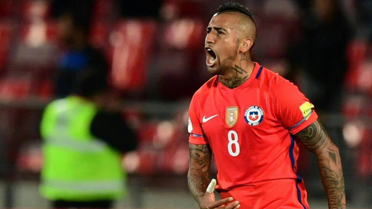arturo vidal sin camiseta
