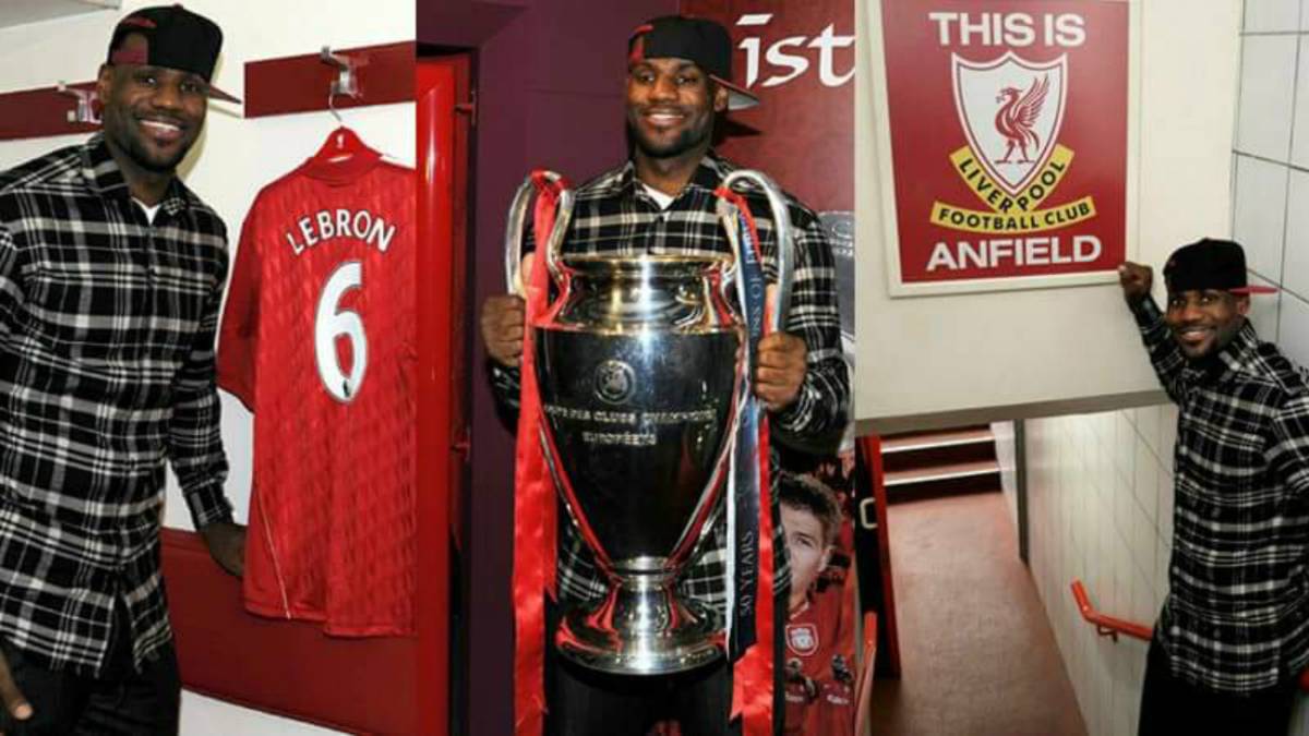 lebron james on liverpool